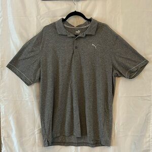 Men’s Puma Polo | Size XL | Men’s Gray Polo | Golf Polo
